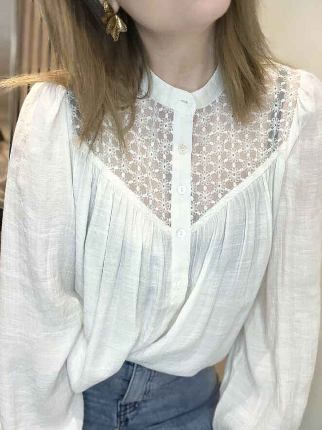 Blouse Rosalie Ivoire