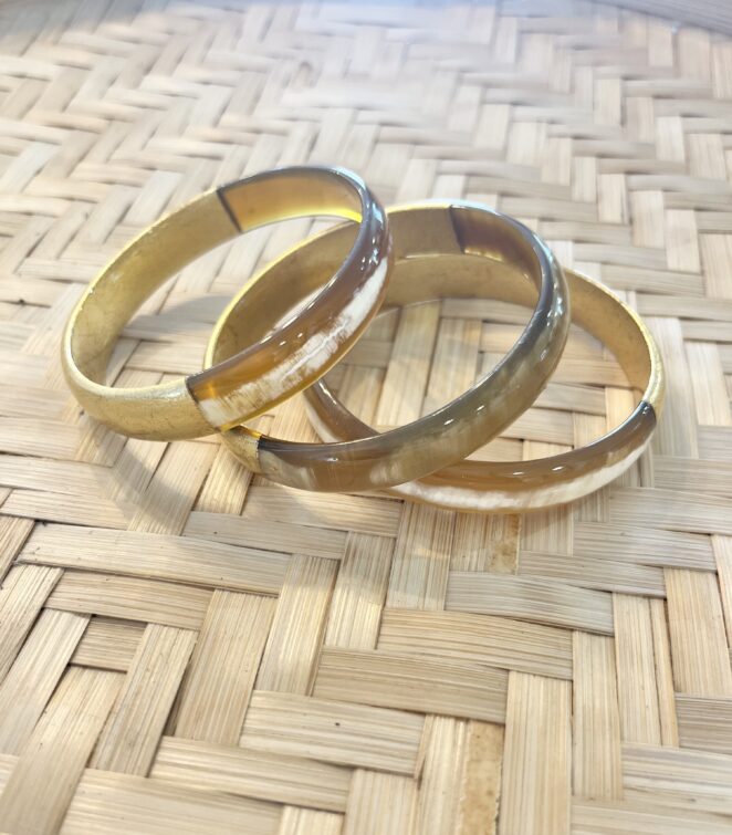 Bracelet Jonc en Corne