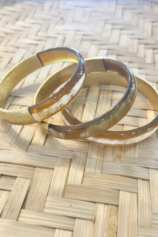 Bracelet Jonc en Corne
