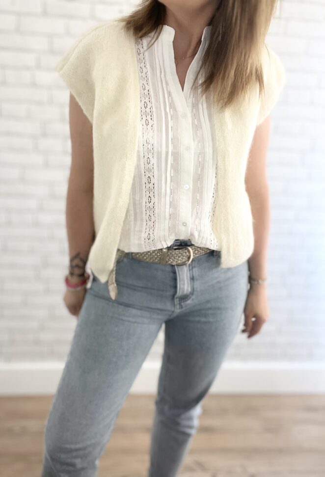 Gilet Caro Ecru – Image 3