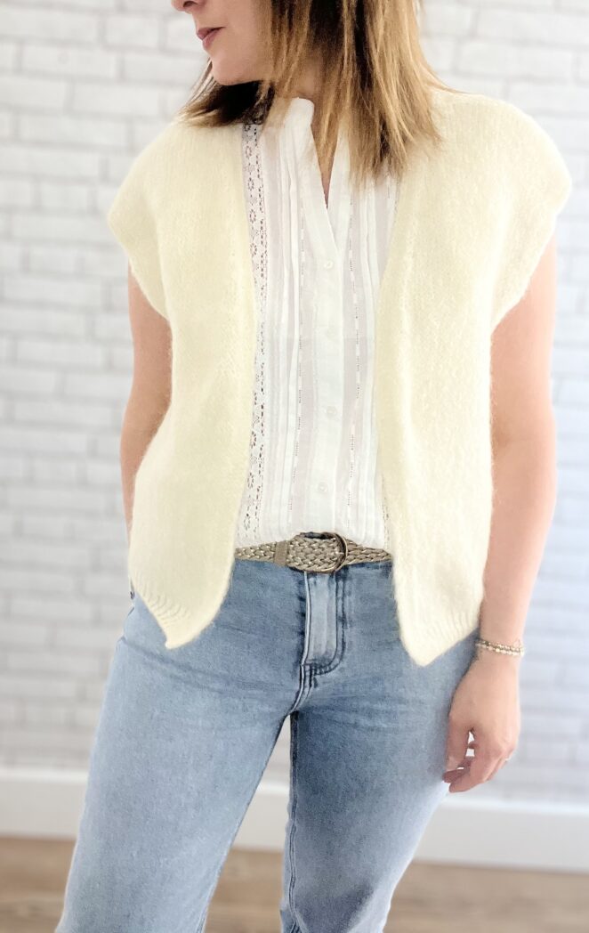 Gilet Caro Ecru