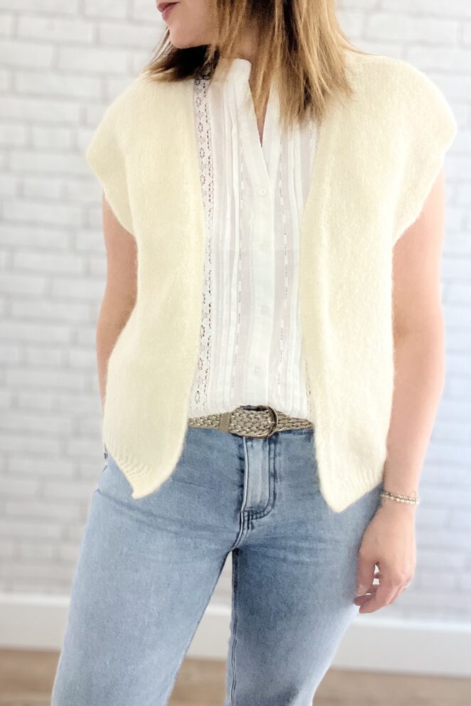 Gilet Caro Ecru