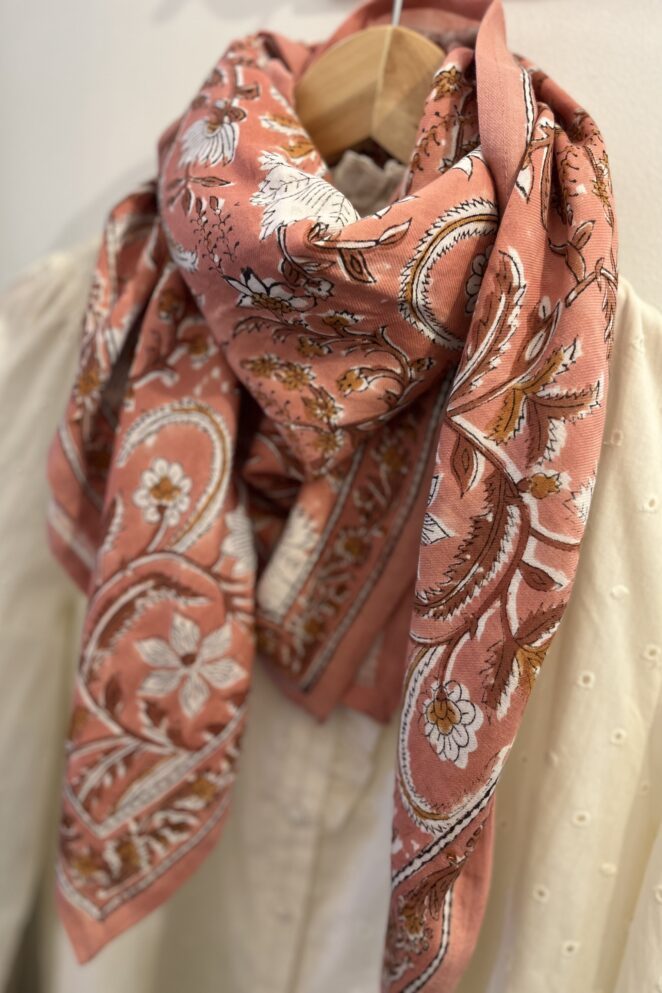 Foulard Delhi Blush