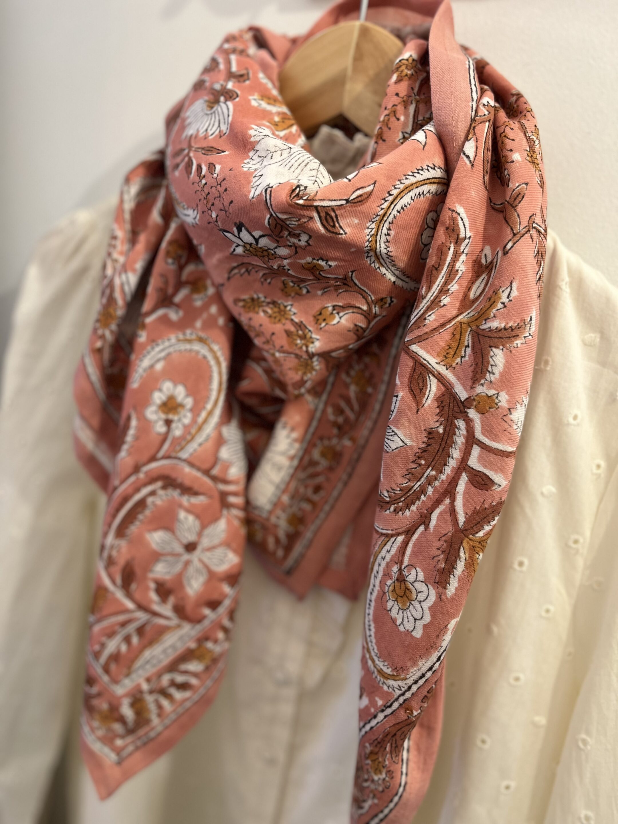 Foulard Delhi Blush