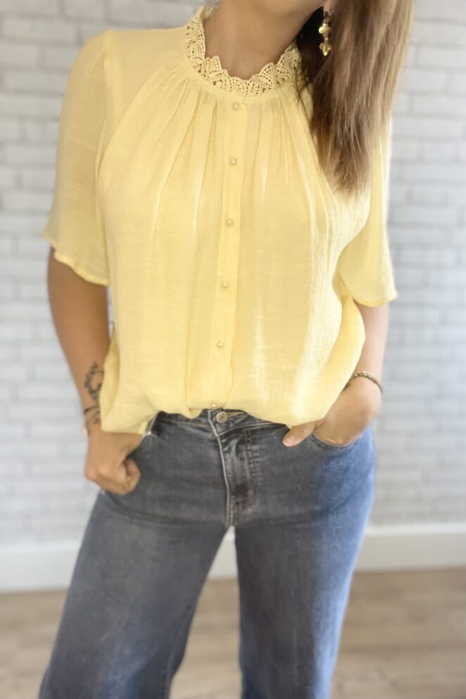 Blouse Claire Jaune – Image 2