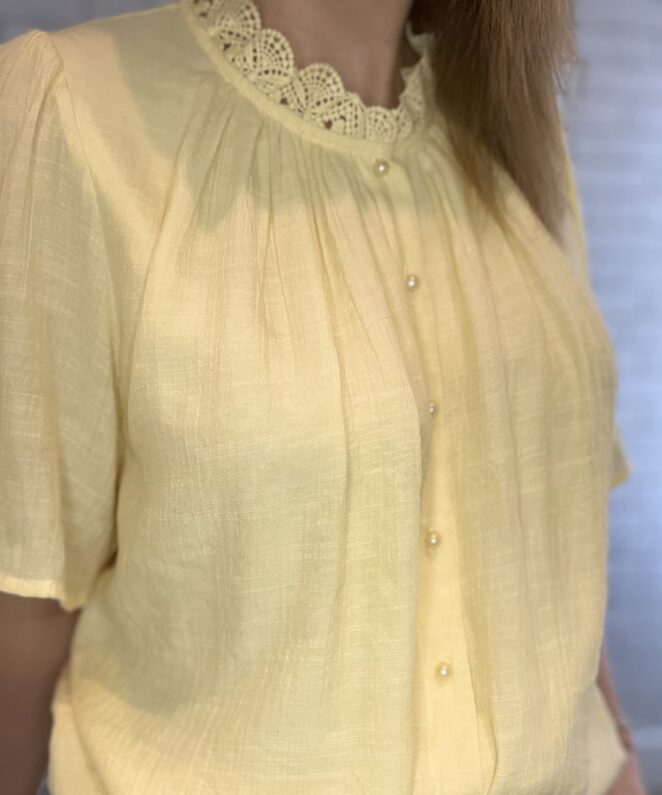 Blouse Claire Jaune – Image 3