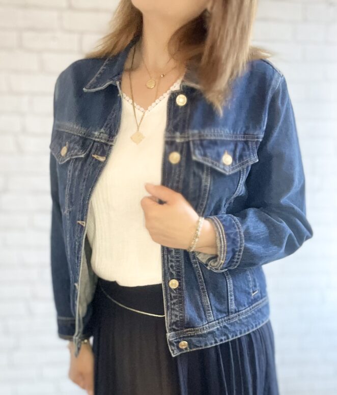 Veste Diana Bleu Denim Foncé