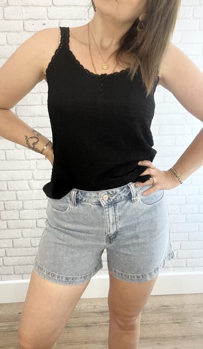 Top Capucine Noir