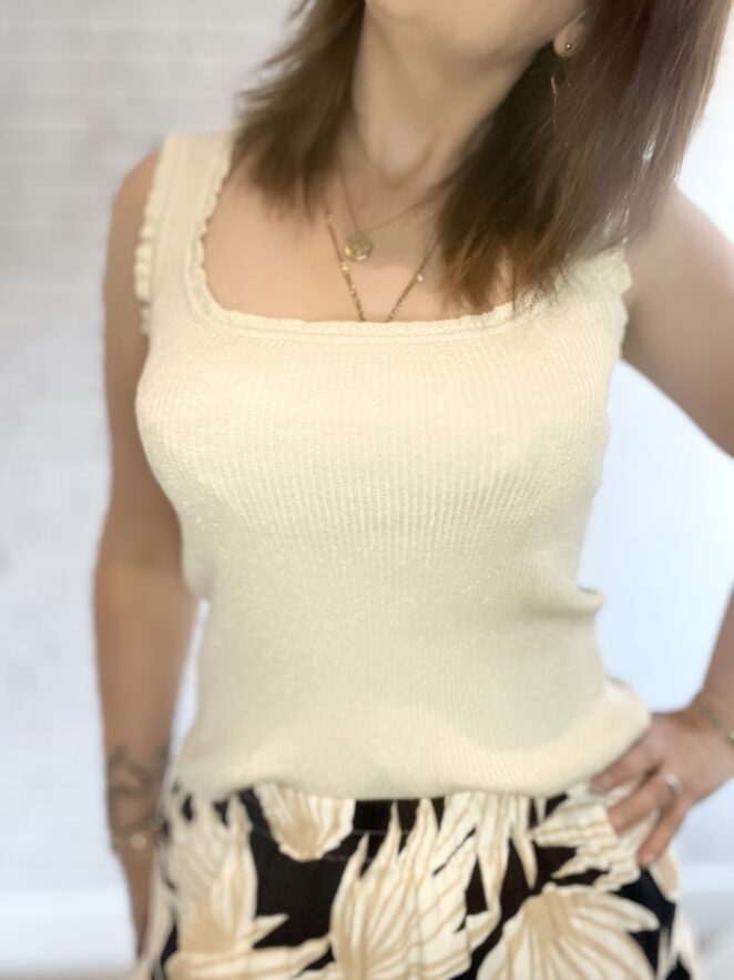 Top Olympe Beige