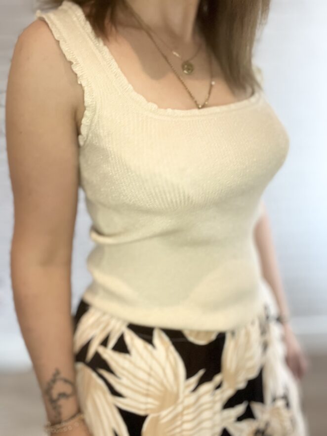 Top Olympe Beige – Image 2