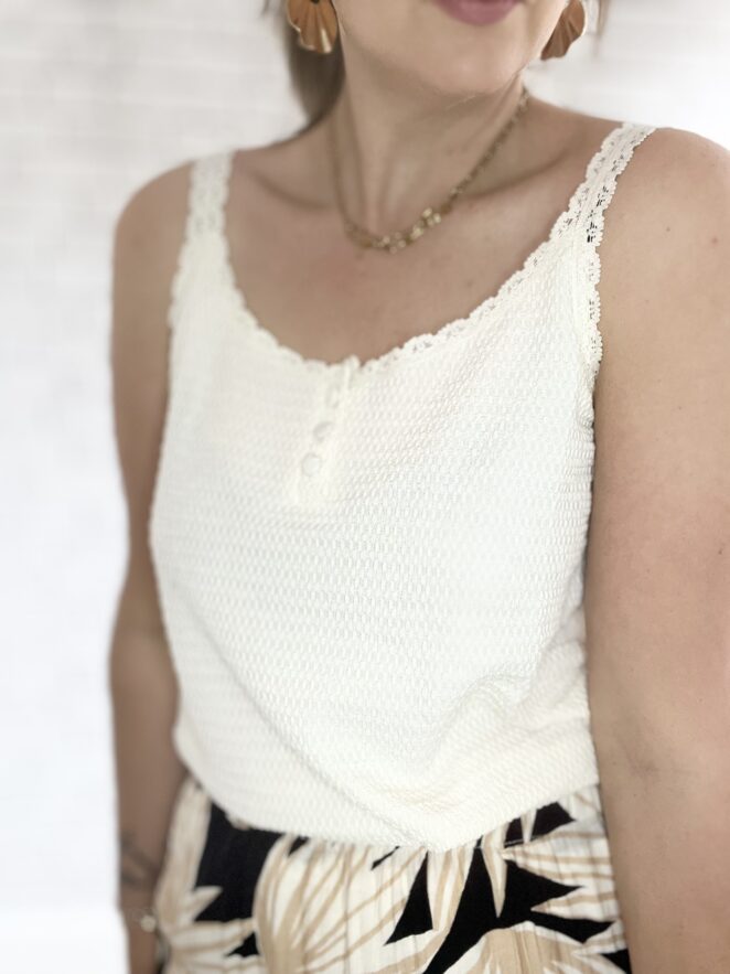 Top Capucine Ecru – Image 2