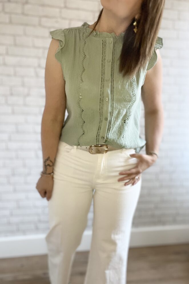 Blouse Patty Vert d'Eau