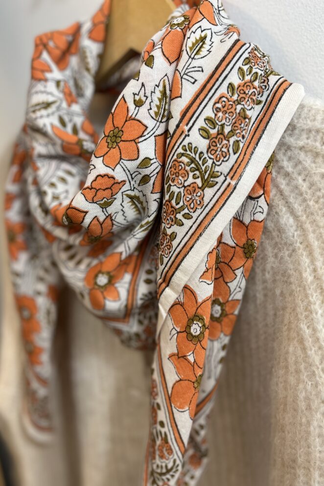 Foulard Agra Corail