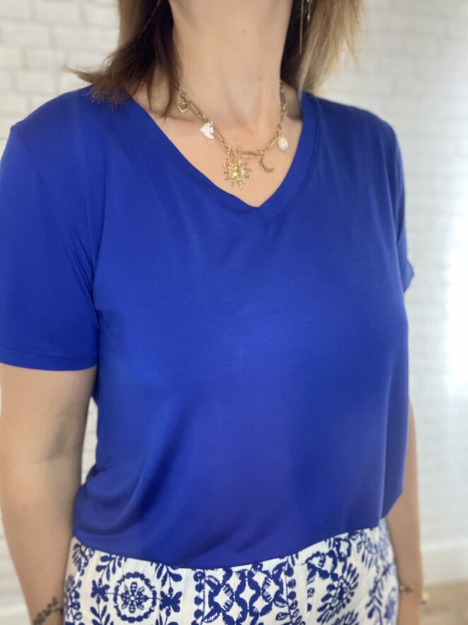 Tee shirt Jess Bleu Royal