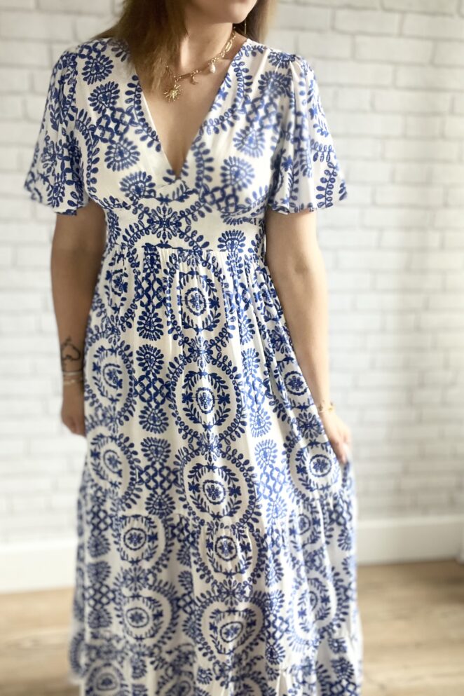 Robe Amélia bleue