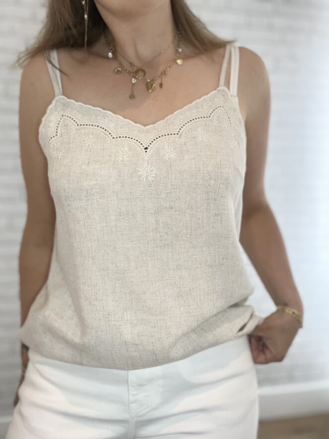 Top Cécilia Beige – Image 3