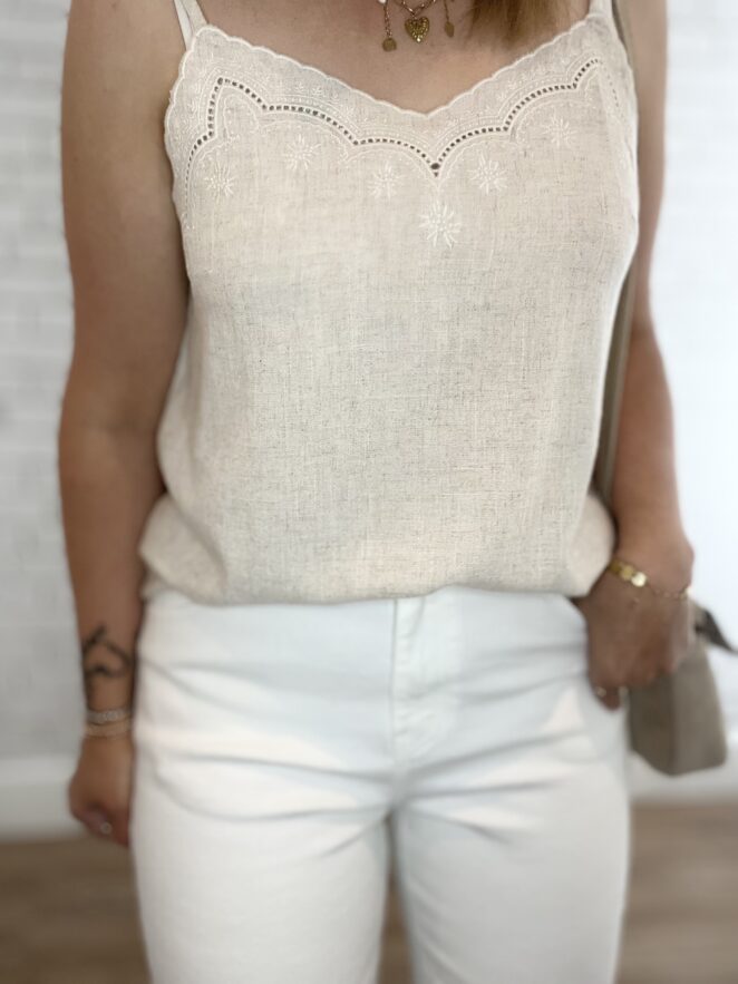 Top Cécilia Beige – Image 2