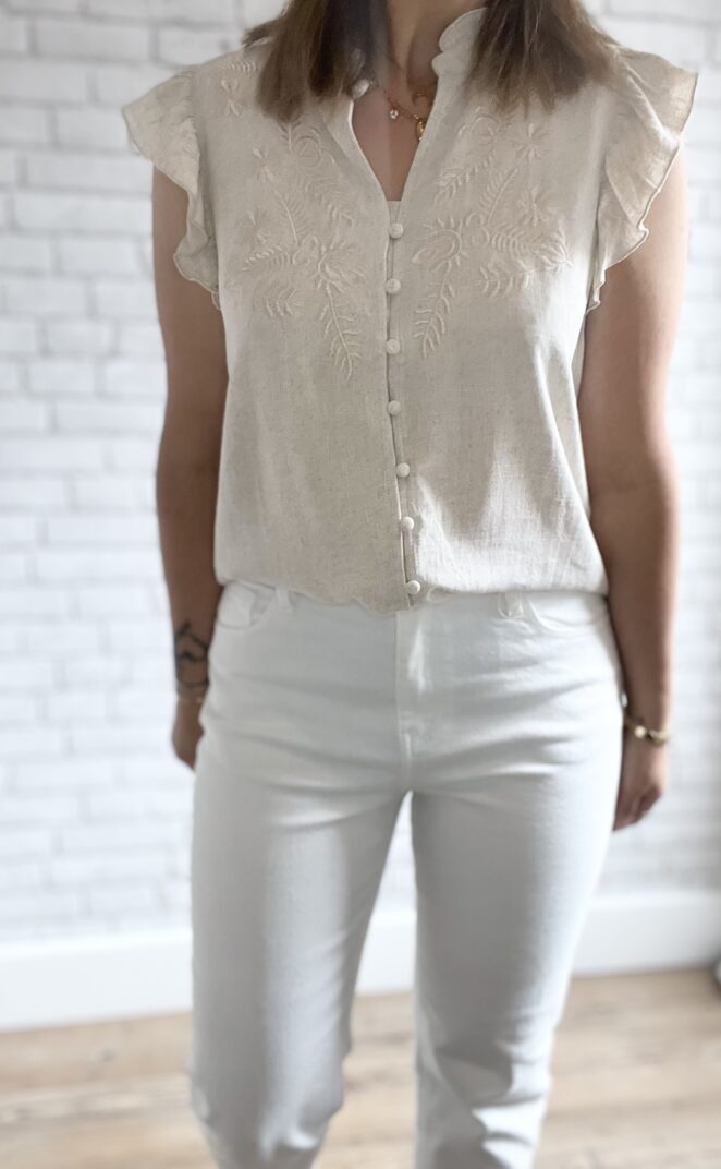 Blouse Eline Beige