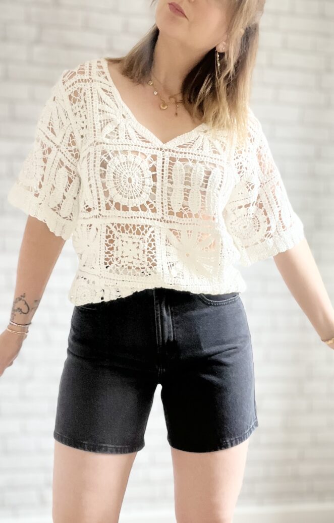 Tee shirt Cléo Blanc – Image 2