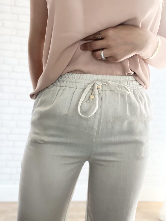 Pantalon Baptista Beige – Image 3