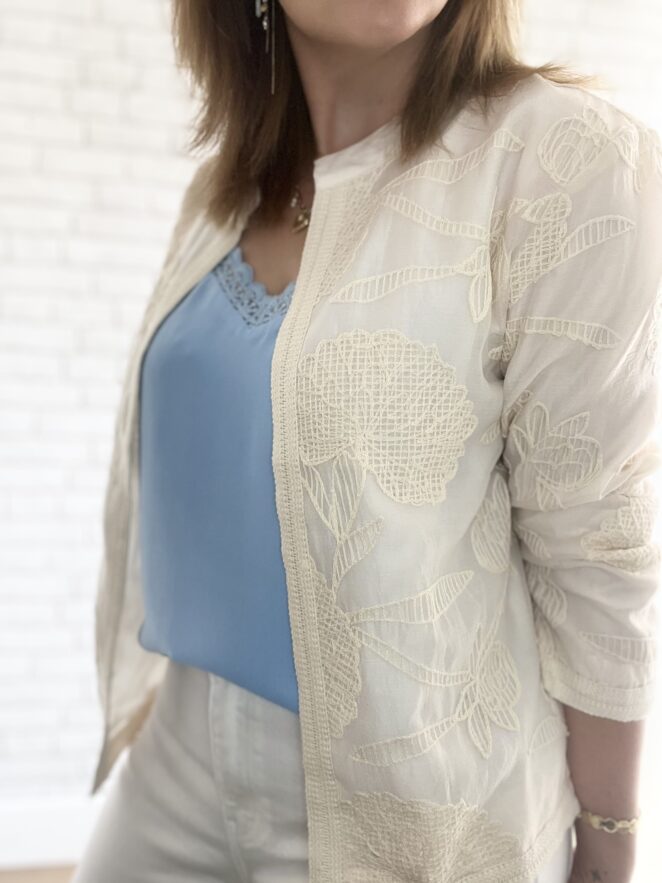Veste Jasmine Ecru – Image 3