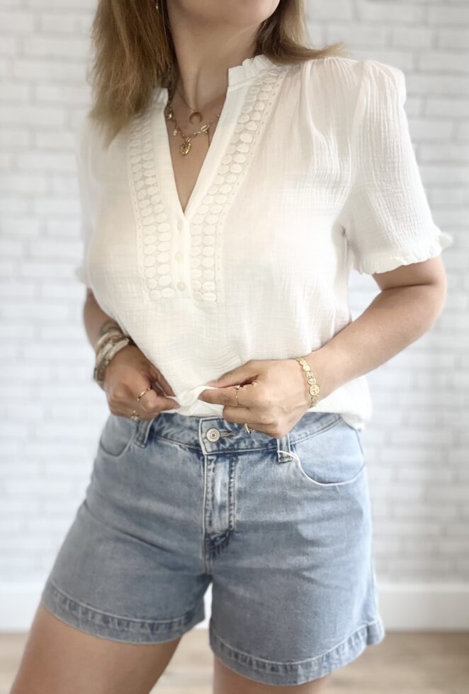 Blouse Laly Blanc
