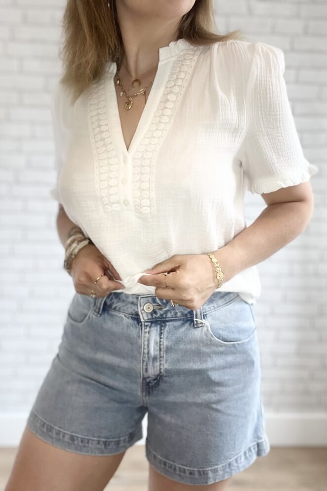 Blouse Laly Blanc