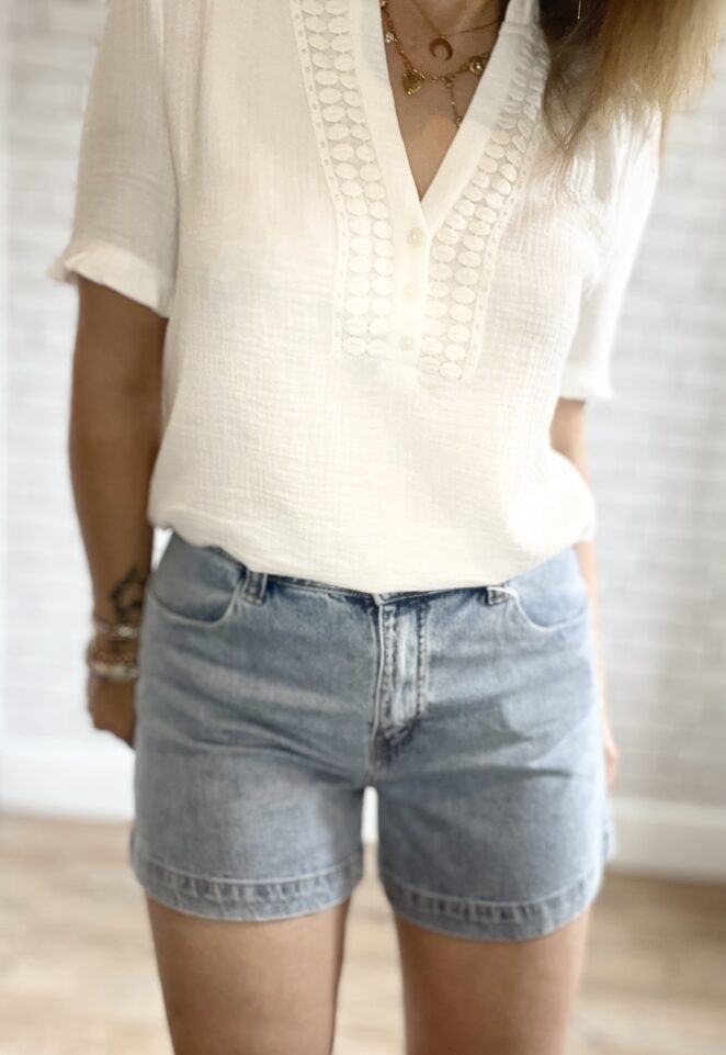 Blouse Laly Blanc – Image 3