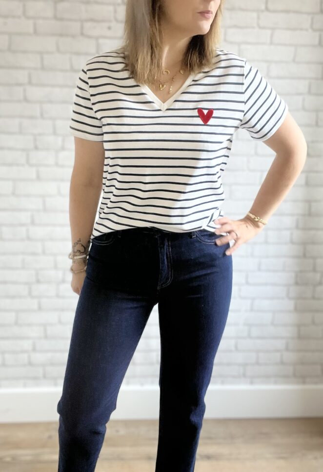 Tee shirt Chloé Marine – Image 2