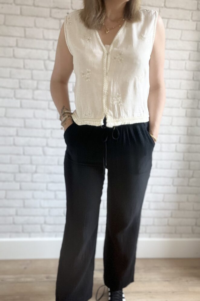 Pantalon Elise noir