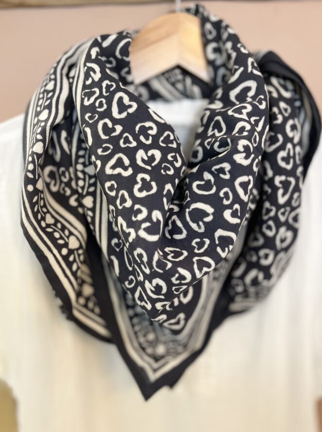 Foulard Léo Gris
