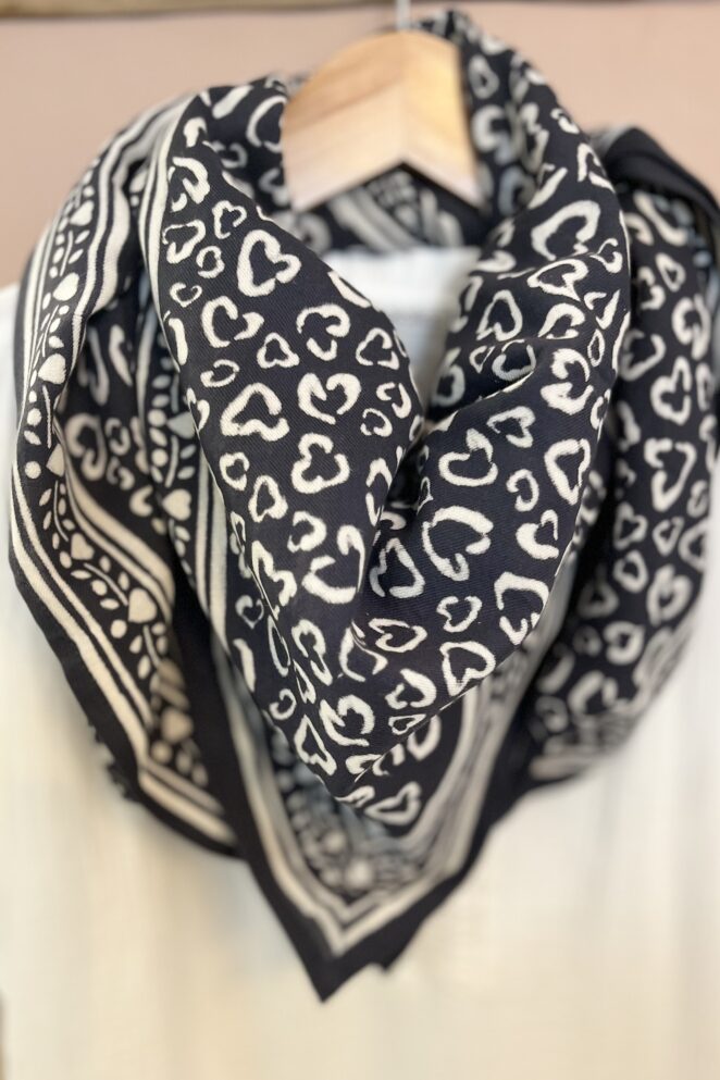 Foulard Léo Gris