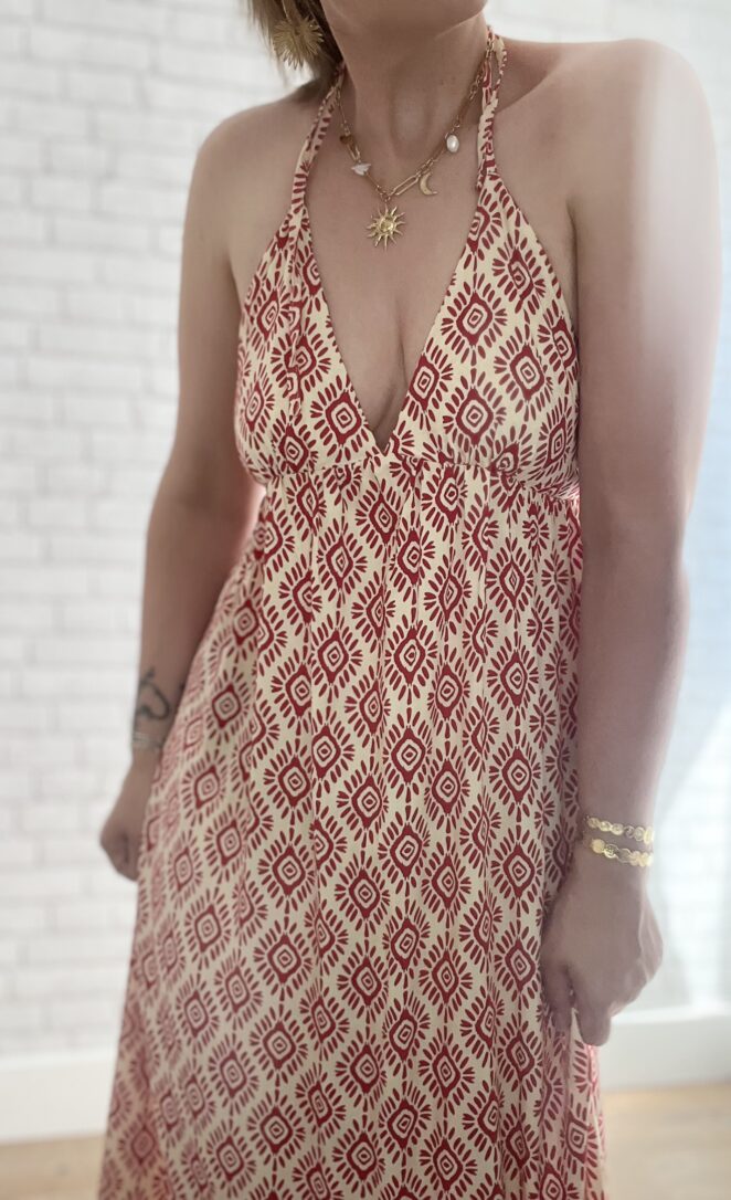 Robe Melissa Rouge