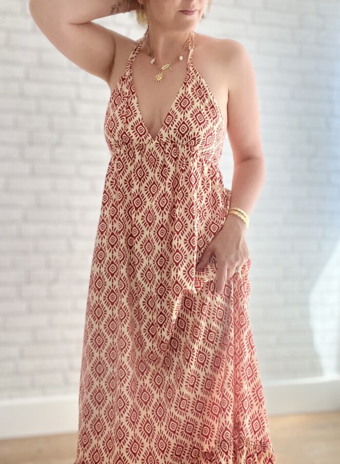 Robe Melissa Rouge – Image 2