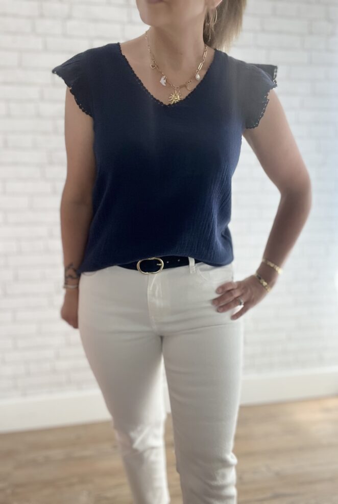 Blouse Dina Marine