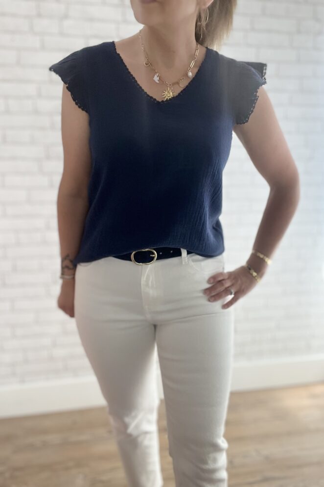 Blouse Dina Marine
