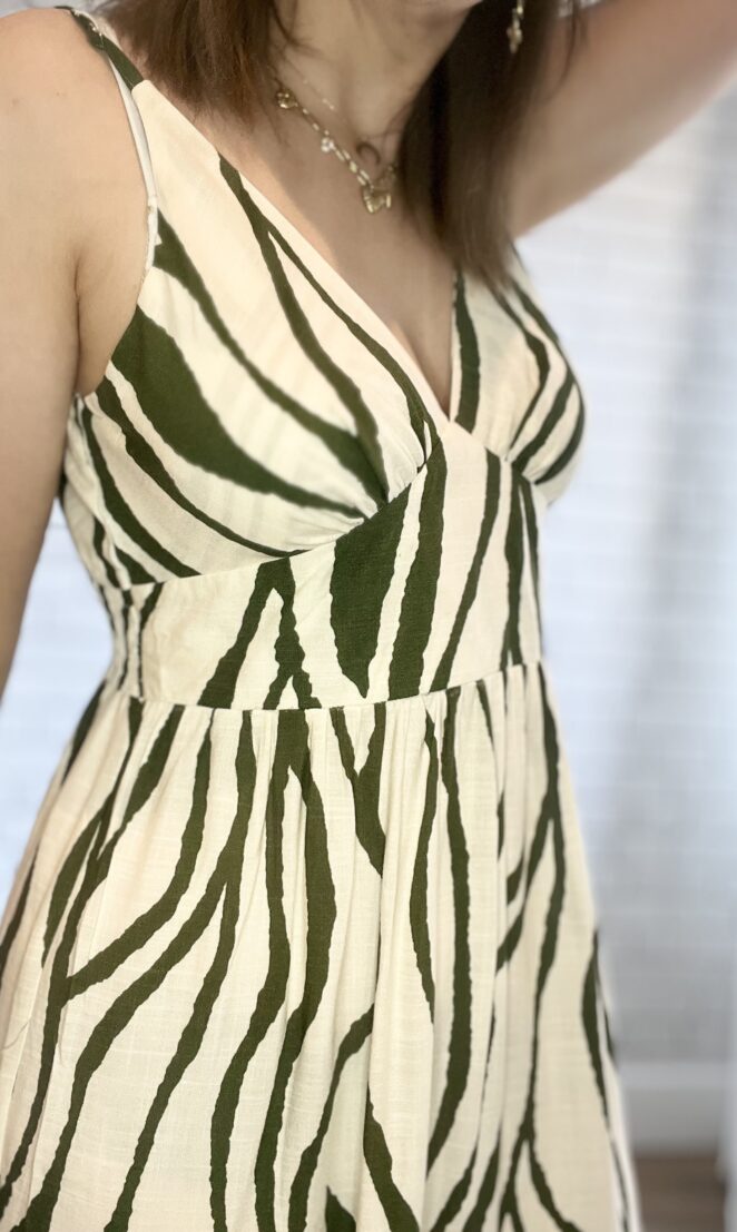 Robe Clémence Kaki – Image 3