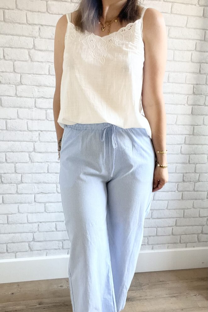 Pantalon Eléa Bleu