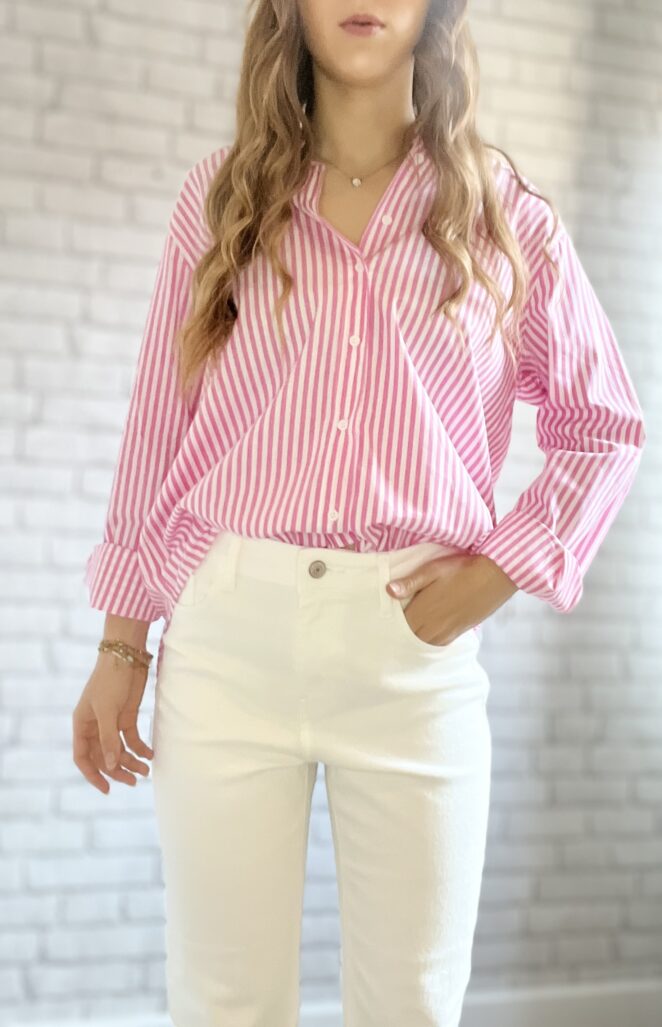 Chemise Faustine Rose – Image 2