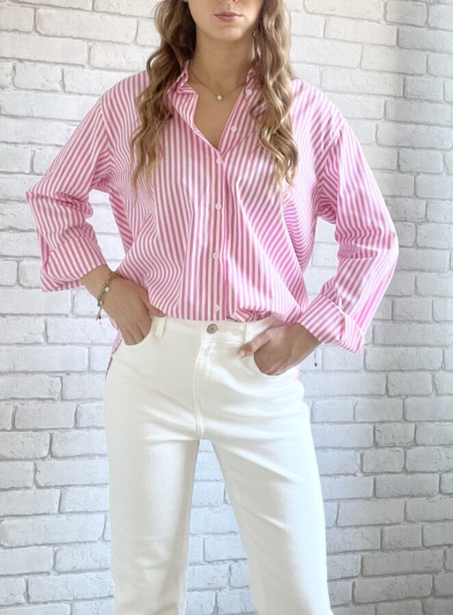 Chemise Faustine Rose – Image 3