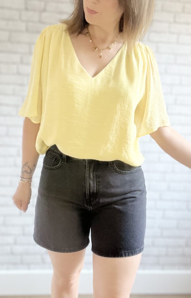 Short Valmy Noir