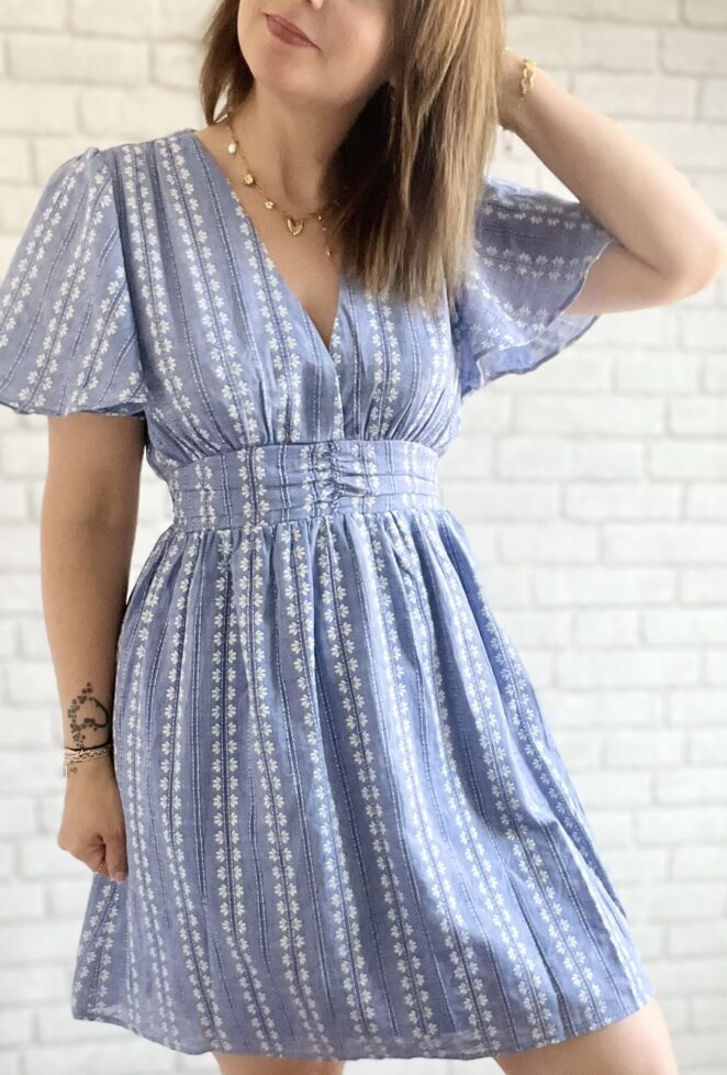 Robe Soizic Bleu