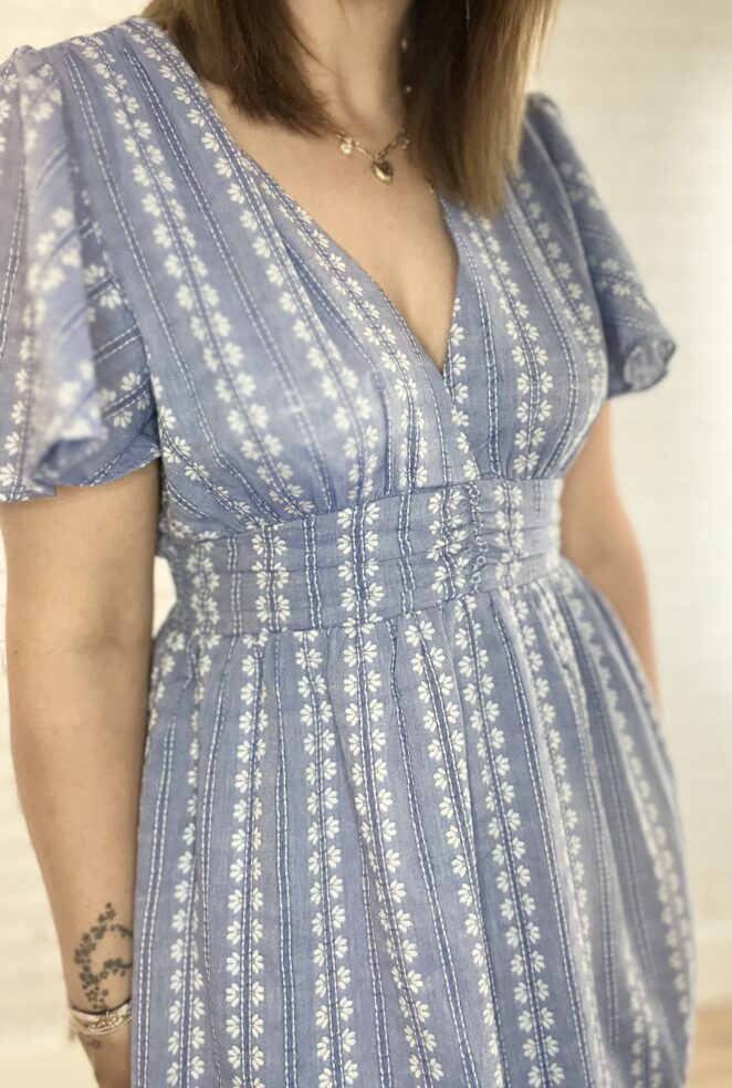 Robe Soizic Bleu – Image 4