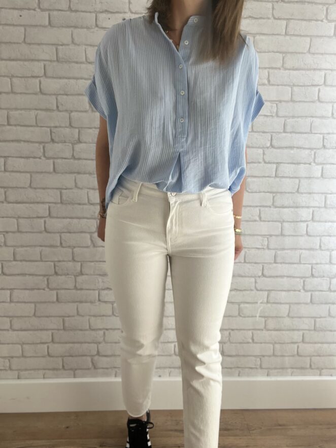 Blouse Maxence Bleu – Image 3