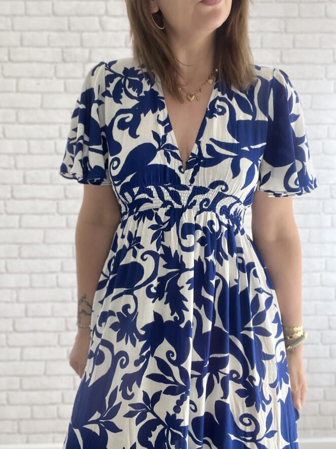 Robe Elena Marine – Image 3