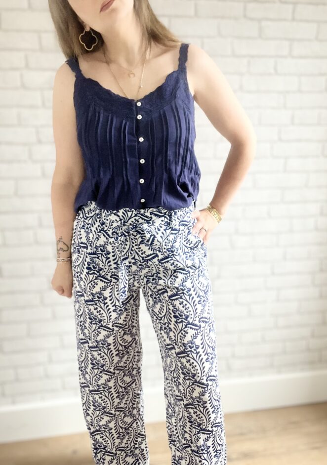 Pantalon Henri Marine – Image 4