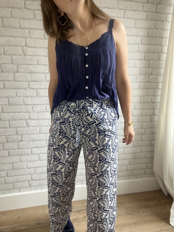 Pantalon Henri Marine