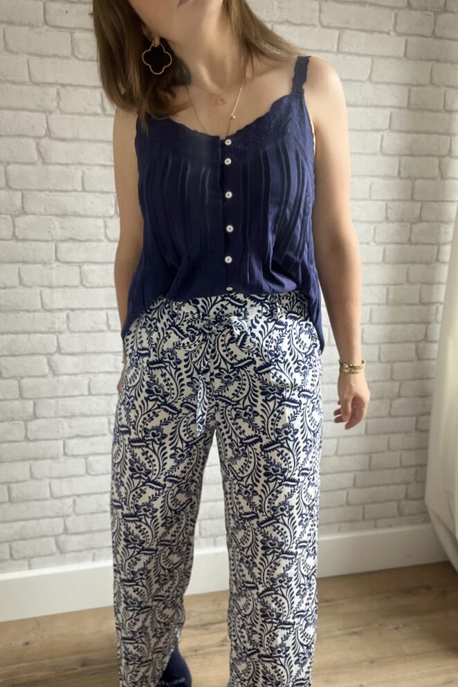 Pantalon Henri Marine