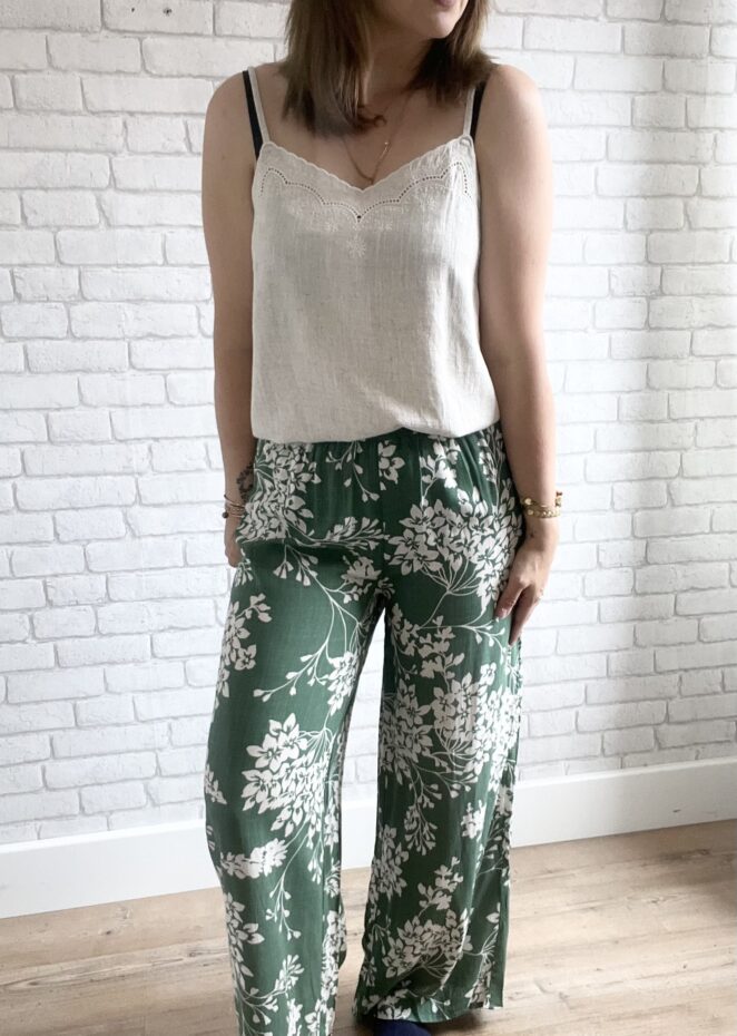 Pantalon Maé Vert – Image 2