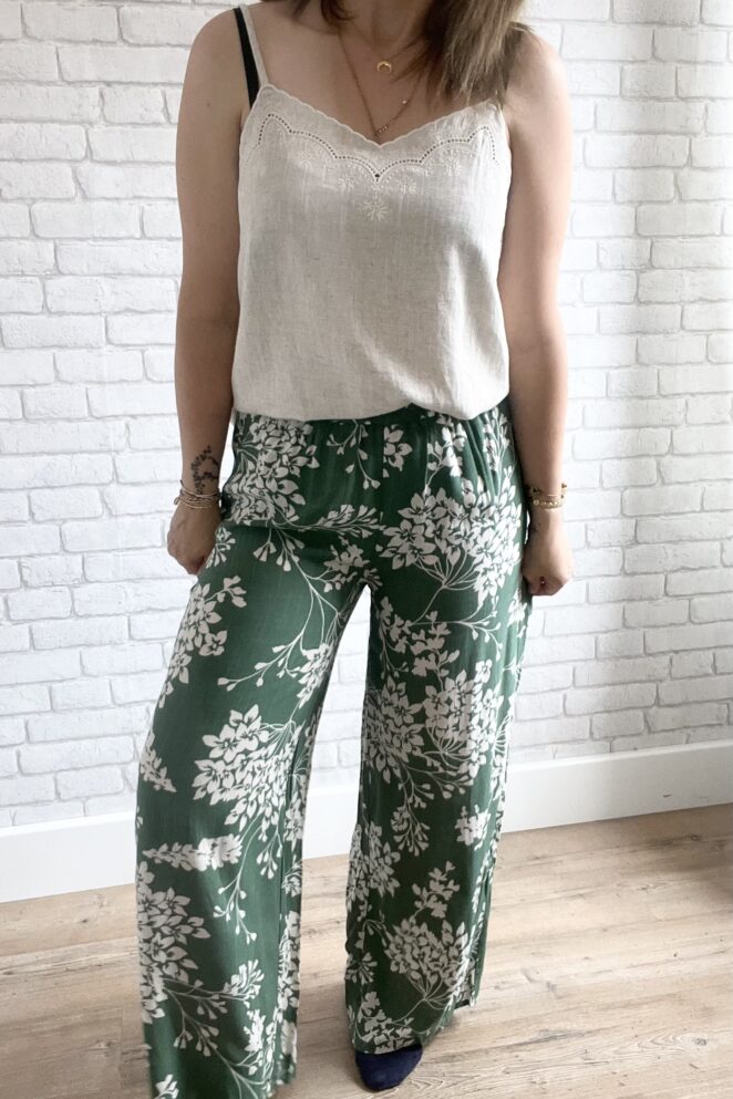 Pantalon Maé Vert